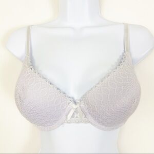 ADRIENNE VITTADINI White Lace Bra Size 36C Sexy